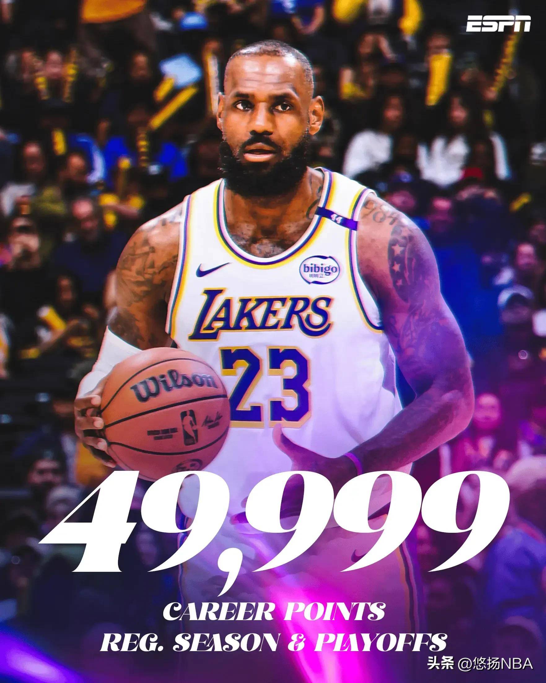 关于詹姆斯独得53分,创下总决赛历史第三高得分纪录的信息 关于詹姆斯独得53分,创下总决赛历史第三高得分纪录的信息