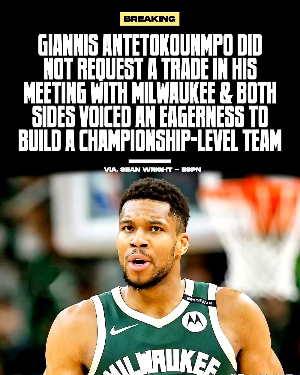 雄鹿胜热火，字母哥轰29分